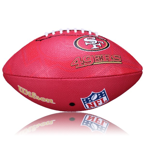 San Francisco 49ers Wilson NFL Junior Logo Football