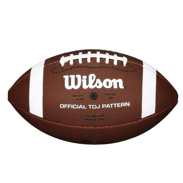 Wilson NFL Football Bulk Jr. WTF1857XB Official TDJ Pattern, Size 7