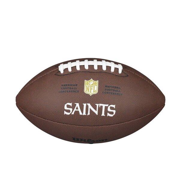 Wilson NFL Team Logo Composite Football New Orleans Saints