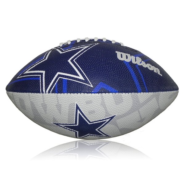 Dallas Cowboys Wilson NFL Junior Logo Football