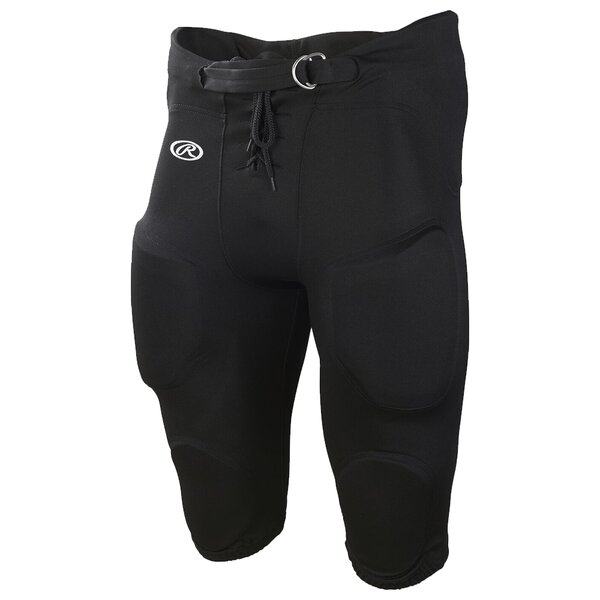 Rawlings FPPI Poly Integrated Pants, All in One Hose - schwarz Gr. 3XL