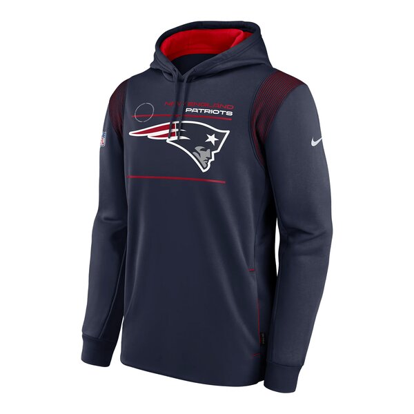 New England Patriots 2021 NFL On-Field Sideline Nike Therma Hoodie - navy Gr. XL
