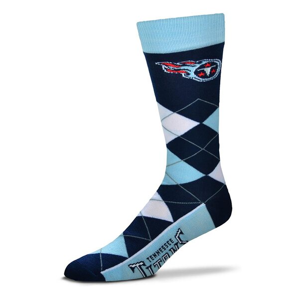 For Bare Feet NFL Tennessee Titans Socken Argyle Lineup