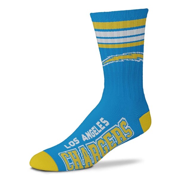For Bare Feet NFL Los Angeles Chargers Sport Socken...