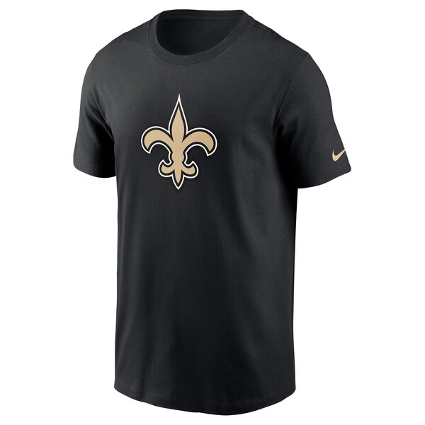 Nike NFL Logo Essential T-Shirt New Orleans Saints - schwarz