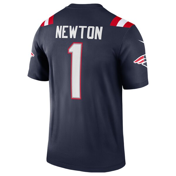 Nike NFL Legend Jersey New England Patriots #1 Cam Newton, navy - Gr. 2XL