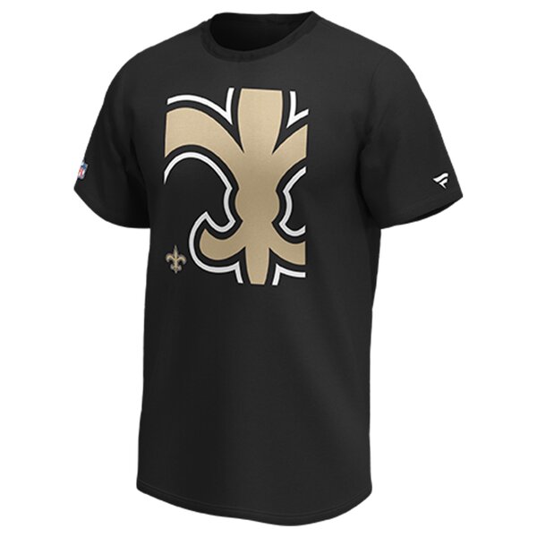 Fanatics NFL Reveal Graphic T-Shirt New Orleans Saints, schwarz - Gr. M