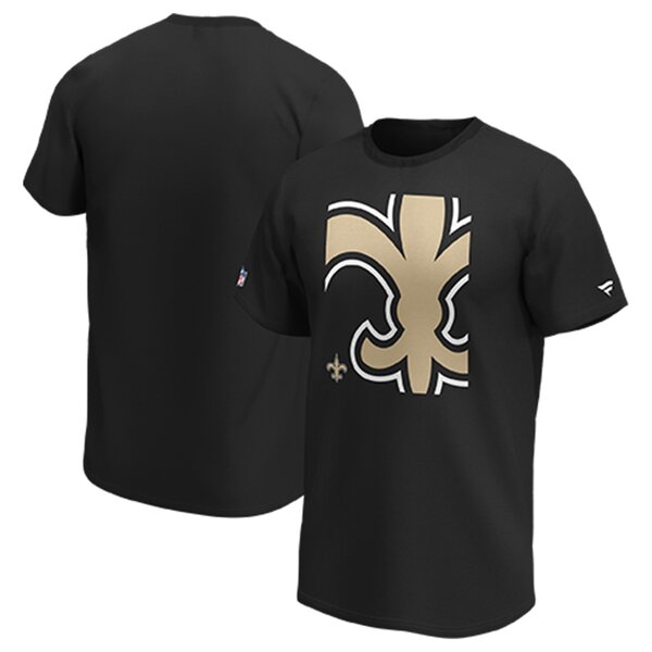 Fanatics NFL Reveal Graphic T-Shirt New Orleans Saints, schwarz - Gr. L