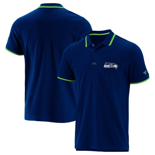 Fanatics NFL Enhanced Sport SS21 Polo Shirt Seattle Seahawks, navy - Gr. 2XL