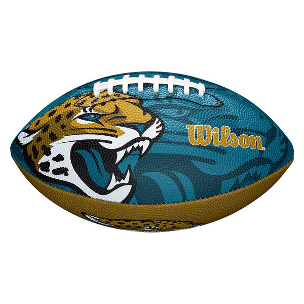Jacksonville Jaguars Wilson NFL Junior Logo Football...