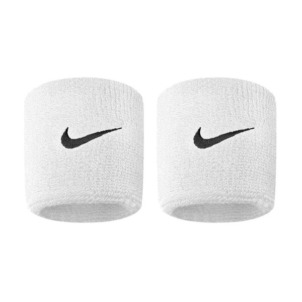 Nike Swoosh Wristbands, Schweißbänder - weiß