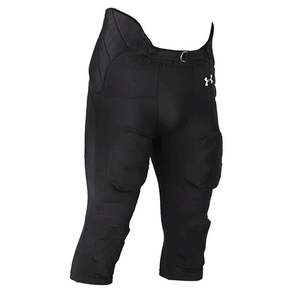 Under Armour Integrated Football Pant, All in one Footballhose - schwarz Gr. M