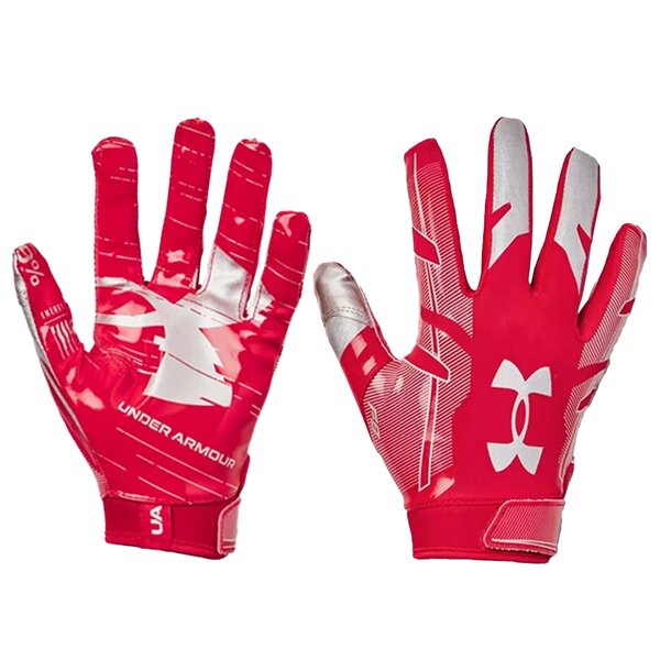 Under Armour F8 Gloves - Rot Gr.L
