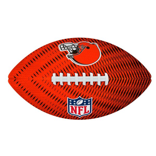 Wilson NFL Junior Tailgate Cleveland Browns Logo Football