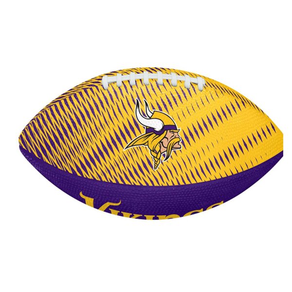 Wilson NFL Junior Tailgate Minnesota Vikings Logo Football