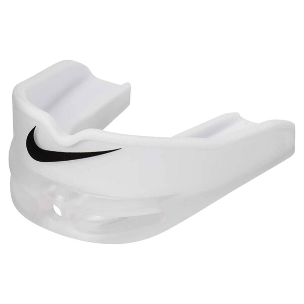 Nike Alpha Mouthguard + quick-release Strap - Weiß