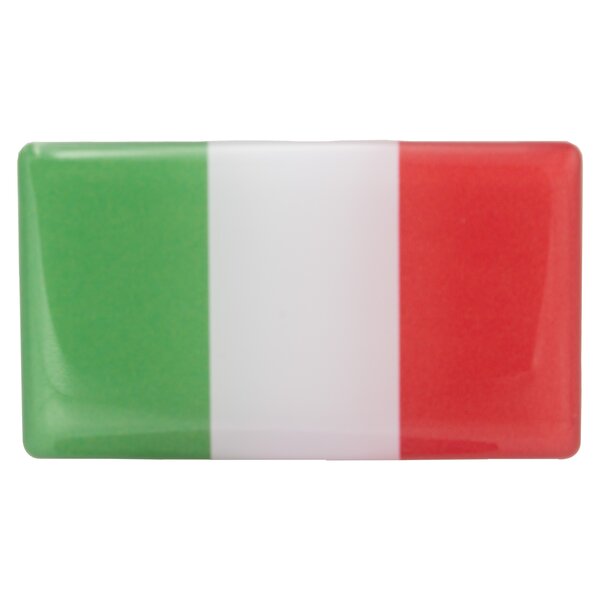 Helm Flag Decal, Helmaufkleber - Italien Flagge