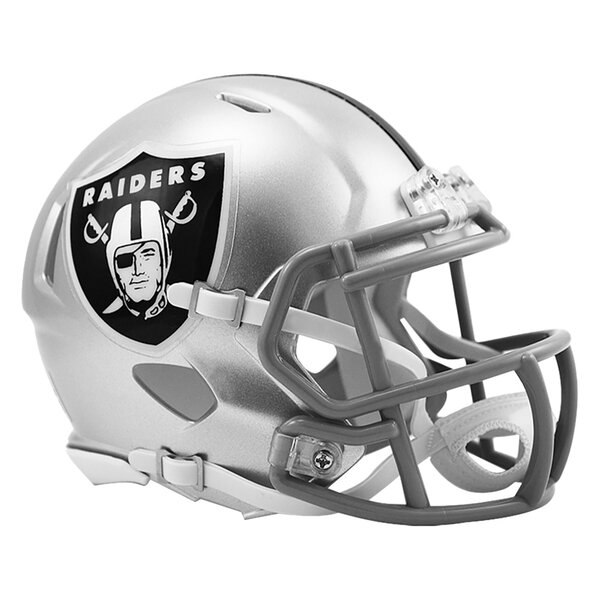 NFL AMP Team Las Vegas Raiders Riddell Speed Replica Mini Helm