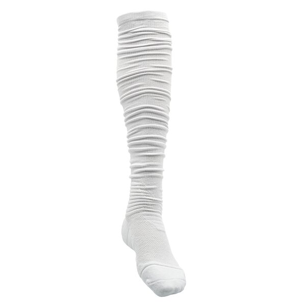 American Sports Wrinkle High Socks L/XL - wei