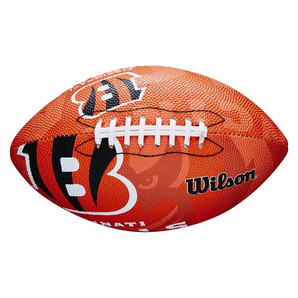 Cincinnati Bengals Wilson NFL Junior Logo Football