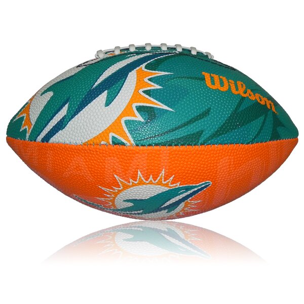 Miami Dolphins Wilson NFL Junior Logo Football