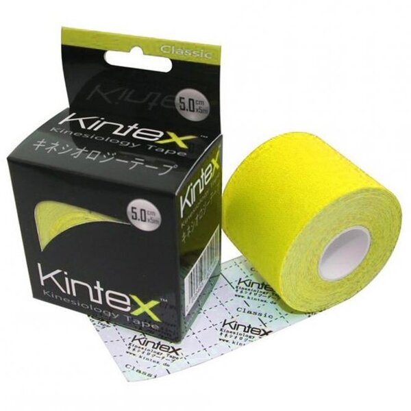 Kintex Kinesiology Tape Classic 5cm x 5m - gelb