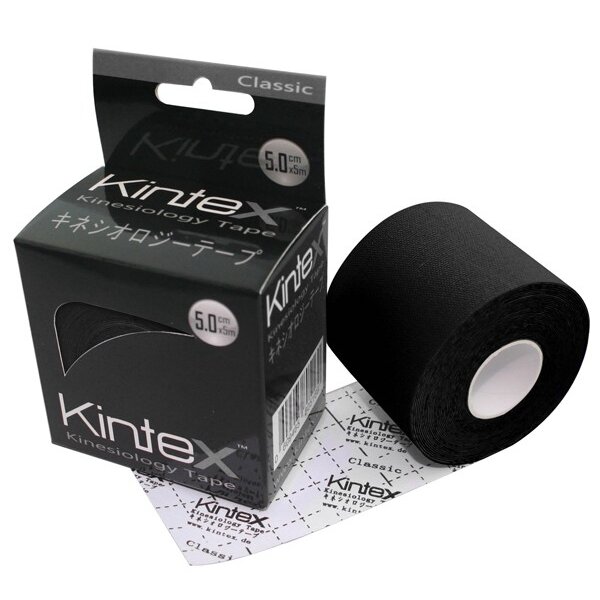 Kintex Kinesiology Tape Classic 5cm x 5m - schwarz