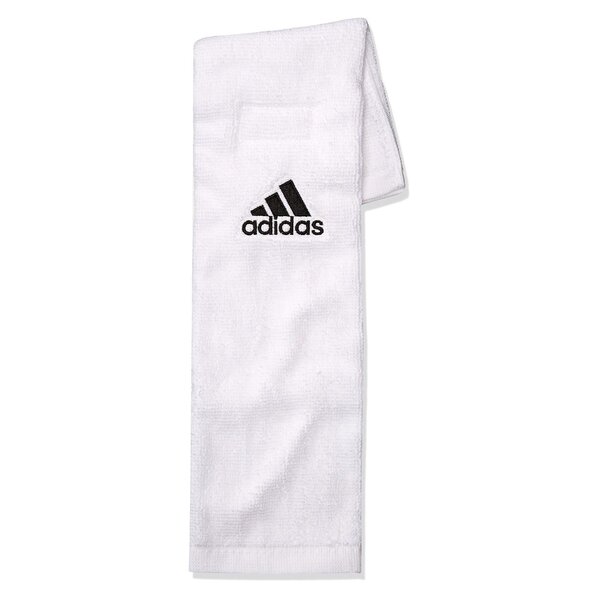 Weißes adidas Football Field Towel Handtuch