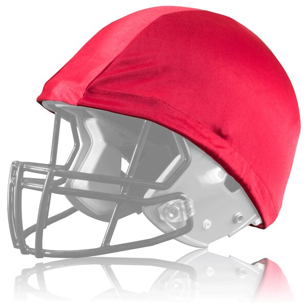 Scrimmage Cap, 100% Polyester, fr Football Helme - Einzeln, rot