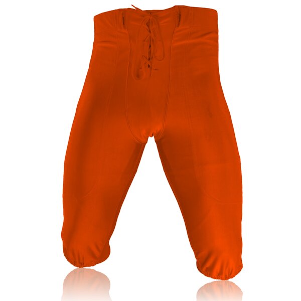 American Football Stretch Hosen, Gamepants - orange Gr. L