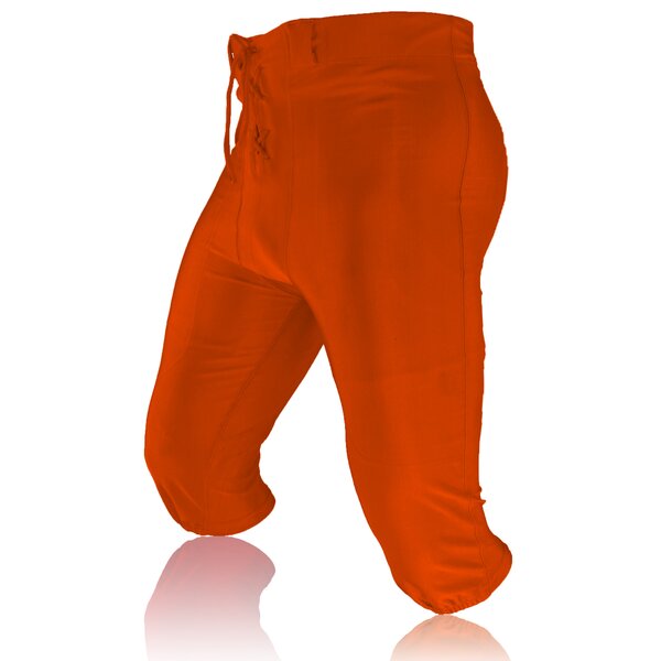 American Football Stretch Hosen, Gamepants - orange Gr. XL