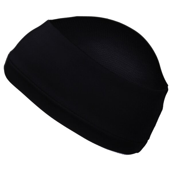 Skullcap mit Mesh Top, für Alle Helmträger - schwarz