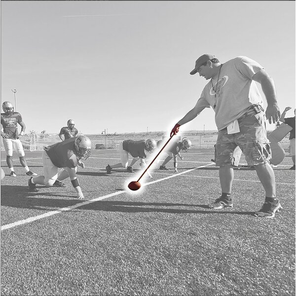 American Football Snapper Stick Reaktions Trainer Premium