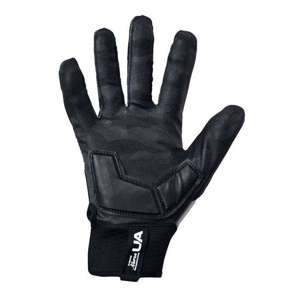 Gepolsterte Lineman Handschuhe Under Armour Combat Design 2020 - schwarz/grau Gr. L