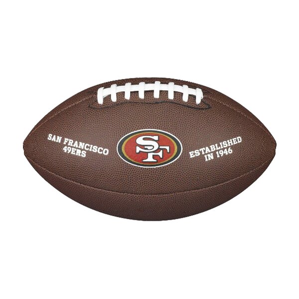 Wilson NFL San Francisco 49ers Composite Football 