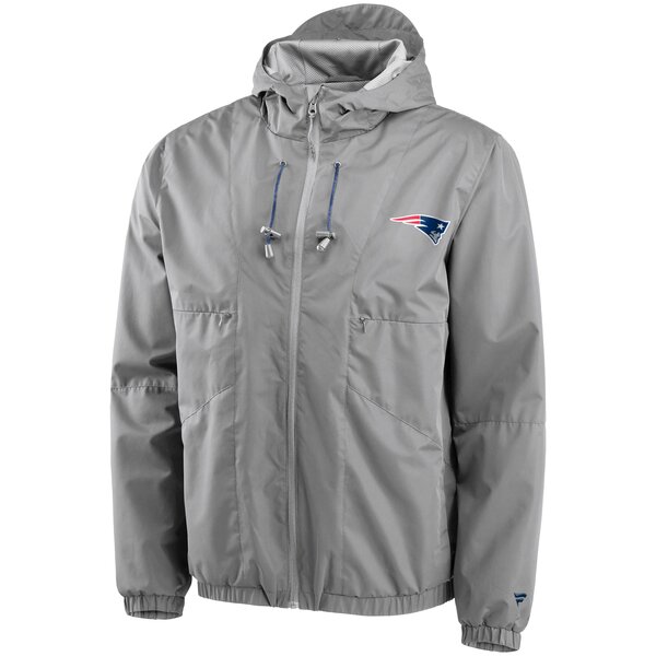 Fanatics NFL New England Patriots Logo leichte bergangsjacke -grau Gr. L