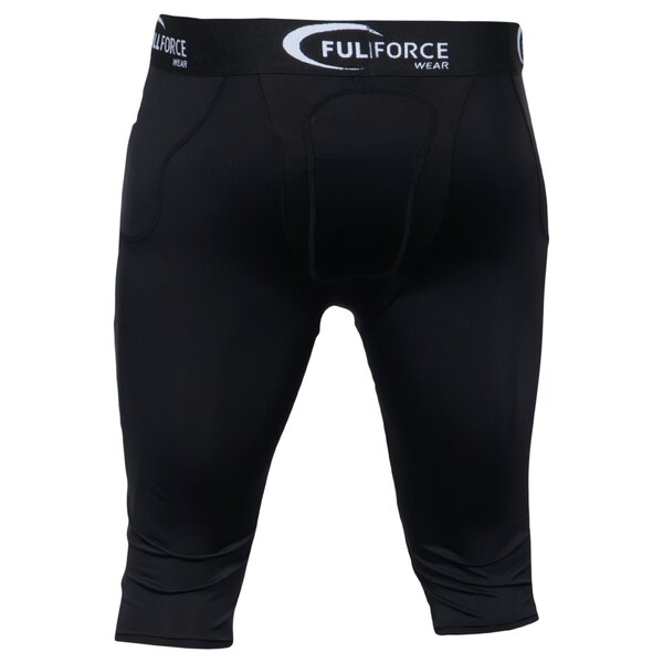 Full Force 7 Pocket Unterhose, 7 Pocket Girdle - schwarz Gr. S ohne Pads
