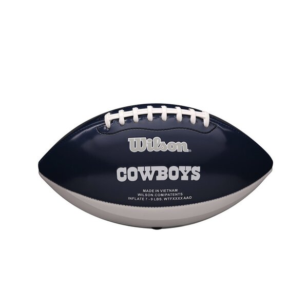 Wilson NFL Peewee Dallas Cowboys Logo Football