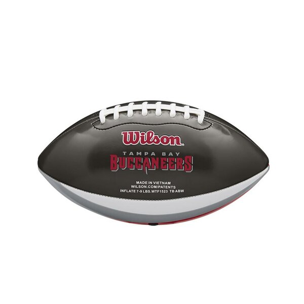 Wilson NFL Peewee Tampa Bay Buccaneers Logo Football