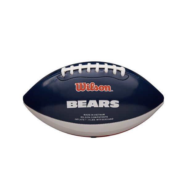 Wilson NFL Peewee Chicago Bears Logo Football